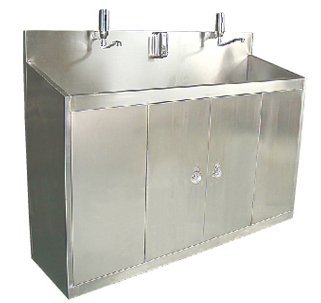 “育达”全不锈钢Ⅰ型感应洗手池C13型