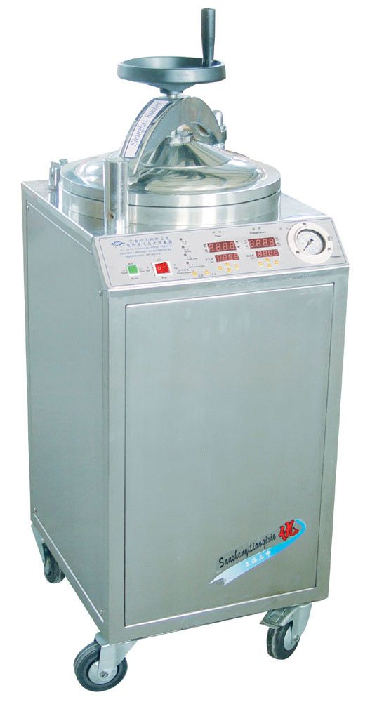上海三申不锈钢立式电热电压蒸汽灭菌器-消毒器YM50ZN（YX-400ZN