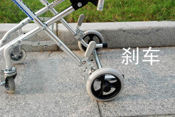 上海互邦轮椅HBL36 铝合金便携式