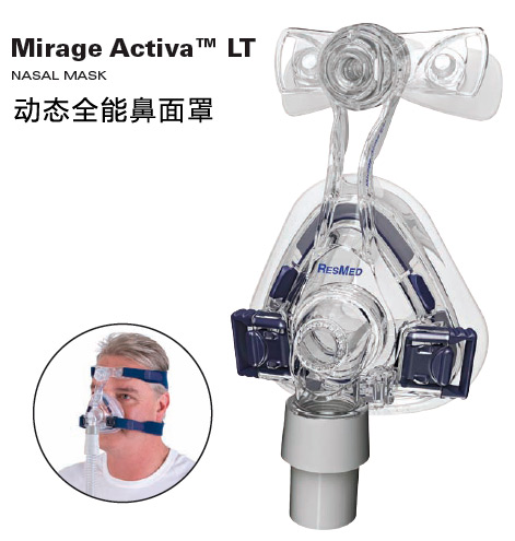 瑞思迈Mirage Activa LT动态全能鼻面罩