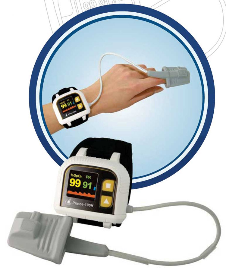 Prince-100H 手腕式脉搏血氧饱和度仪 