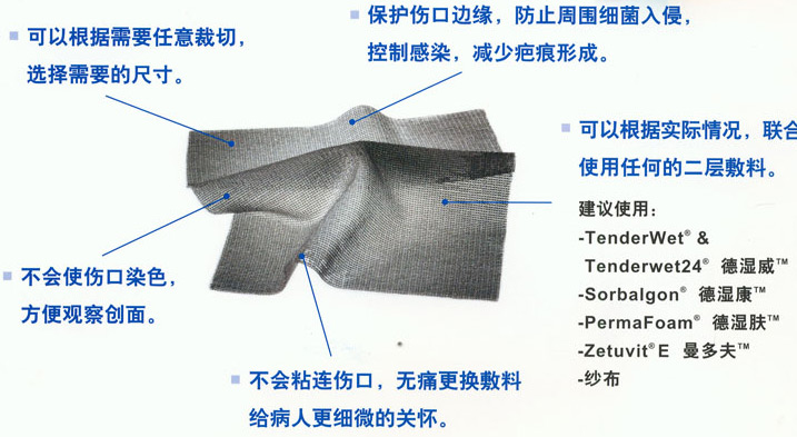 “保赫曼.德湿银”含银伤口敷料Ag 