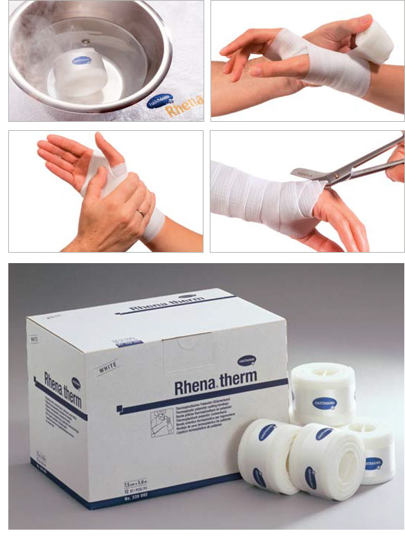 热塑石膏绷带Rhena therm 保赫曼.保易达 热塑石膏绷带Rhena therm 保赫曼.保易达