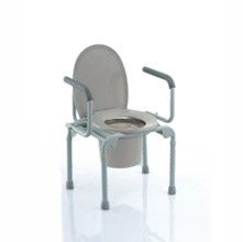 鱼跃坐便椅H021B型 活动扶手 高度7档调节