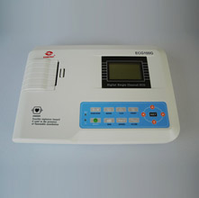 CONTEC 康泰热阵式单导心电图机ECG100G（CARDIPIA 800C）  安触摸式键盘控制，操作极为方便