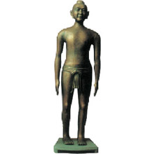  仿古针灸铜人 高158cm