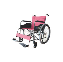 中进轮椅车ND-12AM型 普及型/优质钢管