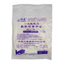 丹美一次性橡胶检查手套有粉光面7.0＃ 