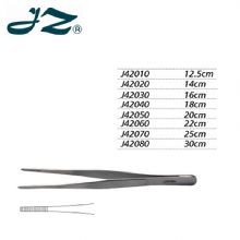 金钟医用镊J42060 22cm 横齿（敷料）