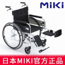 MIKI手动轮椅车 MPTE-43挂脚可抬起 骨科康复型轮椅