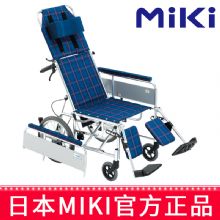 MIKI手动轮椅车 MSL-T16高靠背可全躺，偏瘫护理多功能轮椅