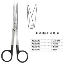 金钟手术剪直尖圆 JLA020 12.5cm 直尖圆 刃口开齿