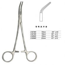 金钟分离结扎钳18cm JC8780 18cm 45°×18直半齿