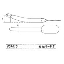 上海金钟子宫颈扩张器F0R010 圆头4～9.5不锈钢子宫颈扩张器