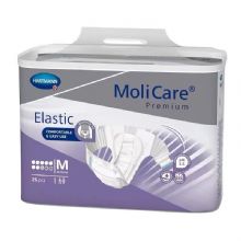 保赫曼妙力金装弹性搭扣式尿裤（夜用型）中号MoliCare Pr. Elastic 8D M P26 30片/包 3包/箱货号1654721