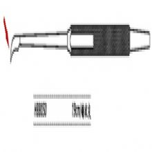 金钟鼻粘膜刀HBB050 19cm 镰状尖HB版