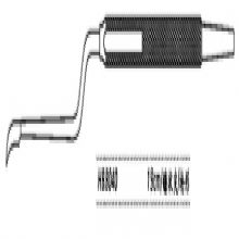 金钟鼻粘膜刀HBB040 19cm 镰状尖 枪形HB版