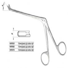 金钟鼻咬切钳HBF060 12cm 盖板式 直 长圆头 宽2HB版鼻咬切钳