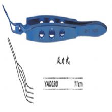 金钟晶体折叠镊  YAD020 11cm 反力式