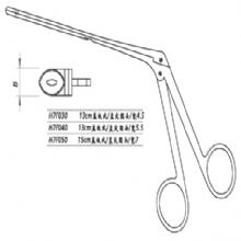 金钟鼻咬切钳H7F030 13cm 盖板式 直尖圆头 宽4.5H7版鼻咬切钳