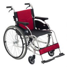 MIKI手动轮椅车MCS-47KJL  W1红色 精品系列
