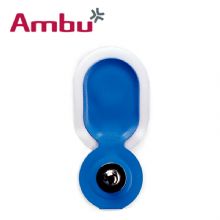 AMBU 丹麦安保蓝点心电电极片N-00-S 44.8*22mm儿童用电极片 25片/袋，1000片/盒，2000片/箱