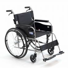 MIKI三贵手动轮椅车MXT-43JL  免充气 铝合金轻便折叠