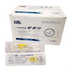 康德莱一次性使用留置针24G 0.7*19mm 头皮留置针50支/盒,500支/箱