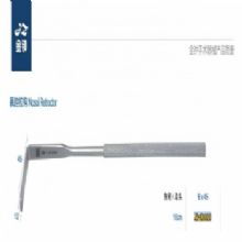 金钟鼻腔拉钩  ZHD020 16cm 单头 角弯
