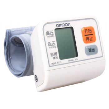 欧姆龙电子血压计HEM-6111 经济型 智能加压