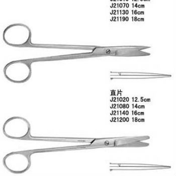 上海金钟手术剪