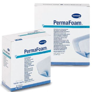 德国保赫曼德湿肤泡沫伤口敷料PermaFoam  Sacral 专用于骶骨 18x18cm 货号：4094225   