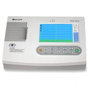 邦健心电图机ECG-300A 三道