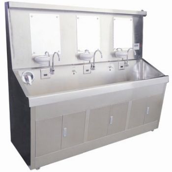 华瑞不锈钢电热自动感应洗手池（豪华型）C291 2200×650×1915