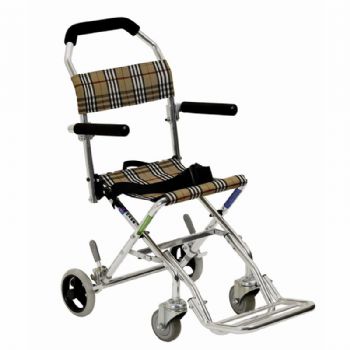 上海互邦轮椅车HBL23-Y 便携式 6寸后轮 软坐垫