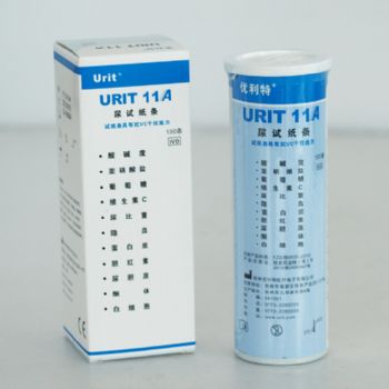 优利特尿试纸条Uritest-11A 100条/筒