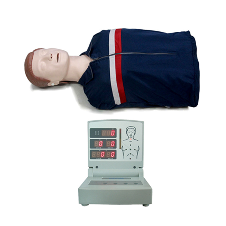  半身电脑心肺复苏模拟人（语音提示、数字计数显示）BIX-CPR230  