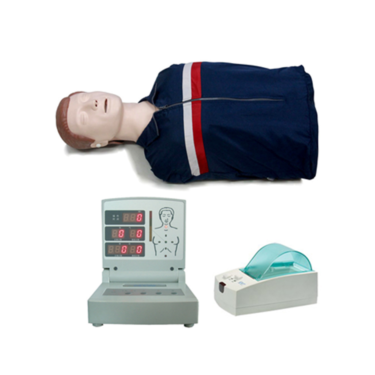  高级电脑半身心肺复苏模拟人（语音、计数、考核打印）BIX-CPR260  