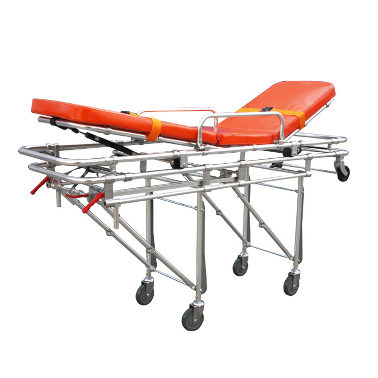  铝合金自动救护车担架YXH-3A3 左右手柄控制