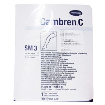 德国保赫曼保栓舒压力袜套 医疗压力带I级型 SM3（medium）/大腿袜   9973825   