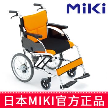 MIKI手动轮椅车MCSC-43JL 橙色 W3