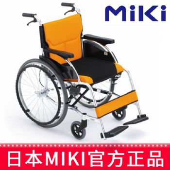 MIKI手动轮椅车MCS-43JD 黑色 W8