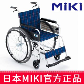 MIKI手动轮椅车MPT-47L 蓝色