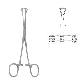 金钟组织钳JC7030 24cm 巴氏 头宽10