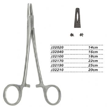 金钟持针钳粗针 J32020 14cm 粗针