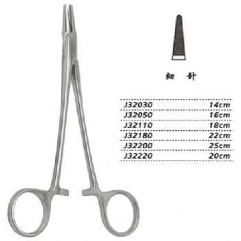 金钟持针钳细针 J32030 14cm 细针