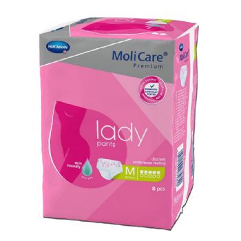 保赫曼妙力金装女性专用拉拉裤（夜用型）中号MoliCare Pr Lady Pants 7D M P8 8片/包 4包/箱