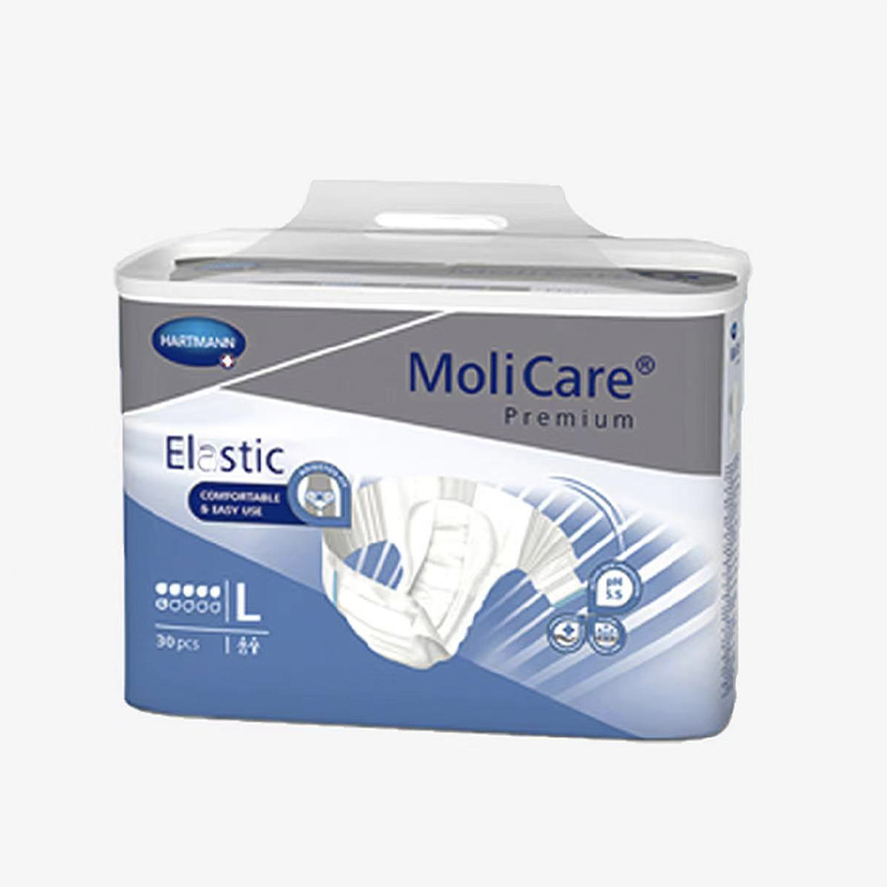 保赫曼妙力金装弹性搭扣式尿裤(日用型)大号MoliCare Pr. Elastic 6D L P30 30片/包 3包/箱