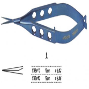 金钟膜状内障剪YBB010 12cm 直 刃长 12
