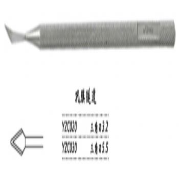 金钟显微眼用刀巩膜隧道 YZC030 三角刃5.5